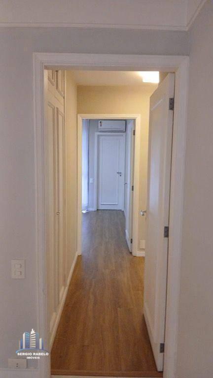 Apartamento com 3 dormitórios, 120 m² – venda por R$ 1.650.000 ou aluguel por R$ 6200,00/mês – Moema