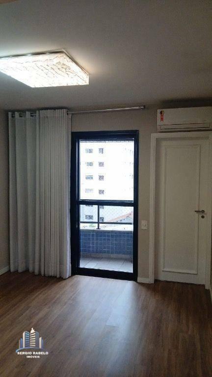Apartamento com 3 dormitórios, 120 m² – venda por R$ 1.650.000 ou aluguel por R$ 6200,00/mês – Moema