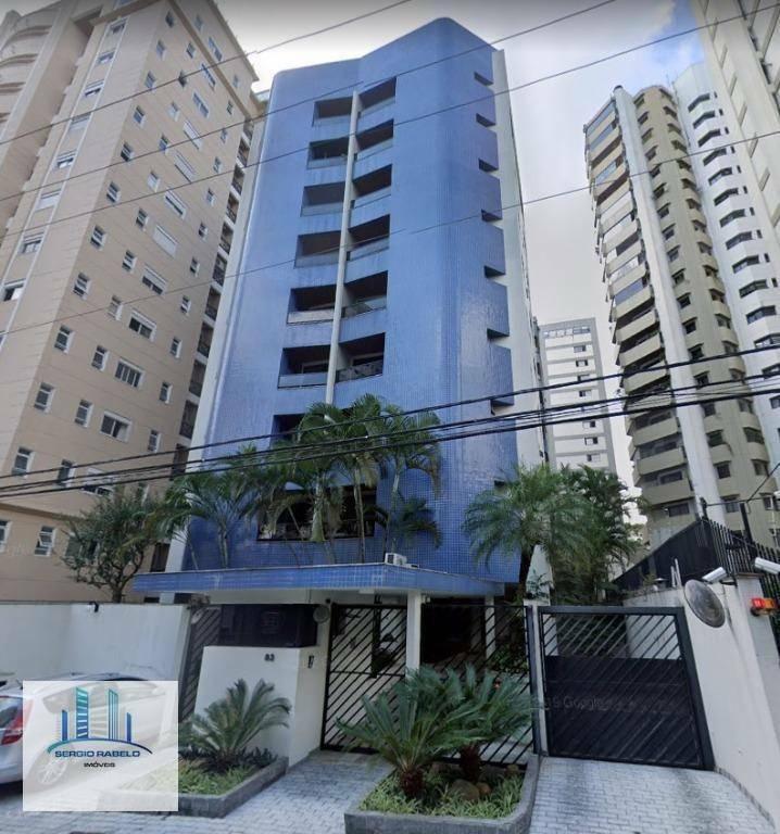 Apartamento com 3 dormitórios, 120 m² – venda por R$ 1.650.000 ou aluguel por R$ 6200,00/mês – Moema