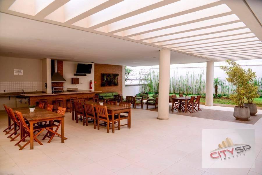 Apartamento com 1 dormitório para alugar, 53 m² por R$ 3.681,00/mês – Vila Guarani (Zona Sul) – São