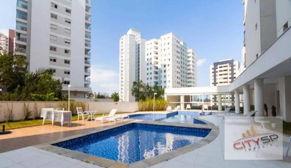 Apartamento com 1 dormitório para alugar, 53 m² por R$ 3.681,00/mês – Vila Guarani (Zona Sul) – São