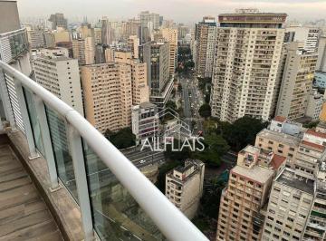 Apartamento Duplex com 1 quarto para alugar, 92 m² – Bela Vista – São Paulo/SP