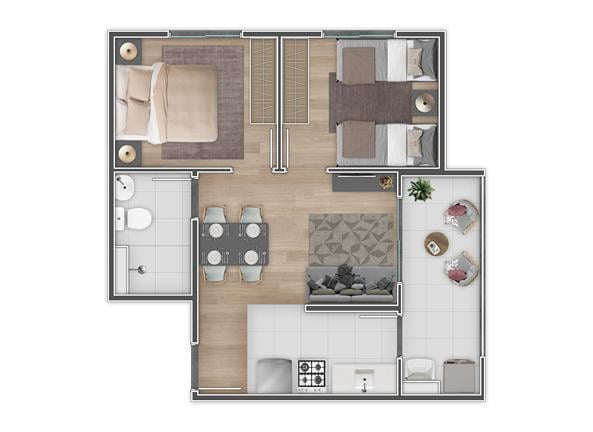 Apartamento Vila Prudente – Altus