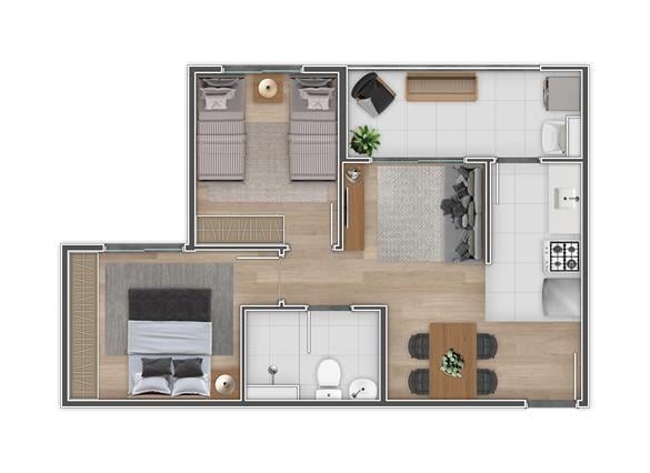 Apartamento Vila Prudente – Altus