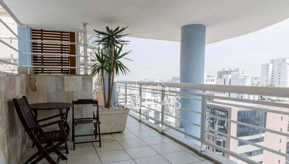 Flat com 1 dormitório, 40 m² – venda por R$ 691.000,00 ou aluguel por R$ 5.000,00/mês – Jardins – Sã