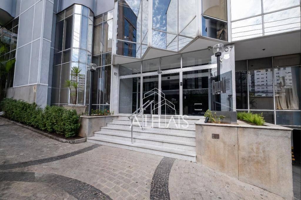 Flat com 1 dormitório, 40 m² – venda por R$ 691.000,00 ou aluguel por R$ 5.000,00/mês – Jardins – Sã