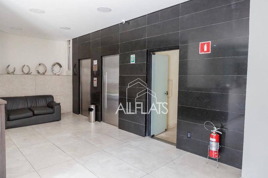 Flat com 1 dormitório, 40 m² – venda por R$ 691.000,00 ou aluguel por R$ 5.000,00/mês – Jardins – Sã