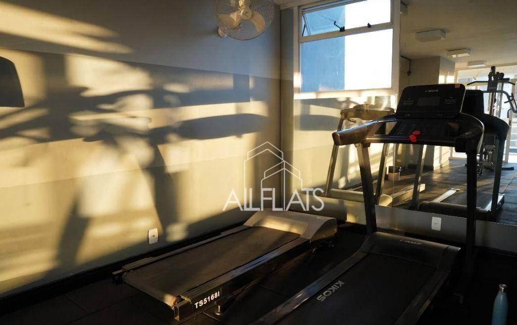 Flat com 1 dormitório, 40 m² – venda por R$ 691.000,00 ou aluguel por R$ 5.000,00/mês – Jardins – Sã