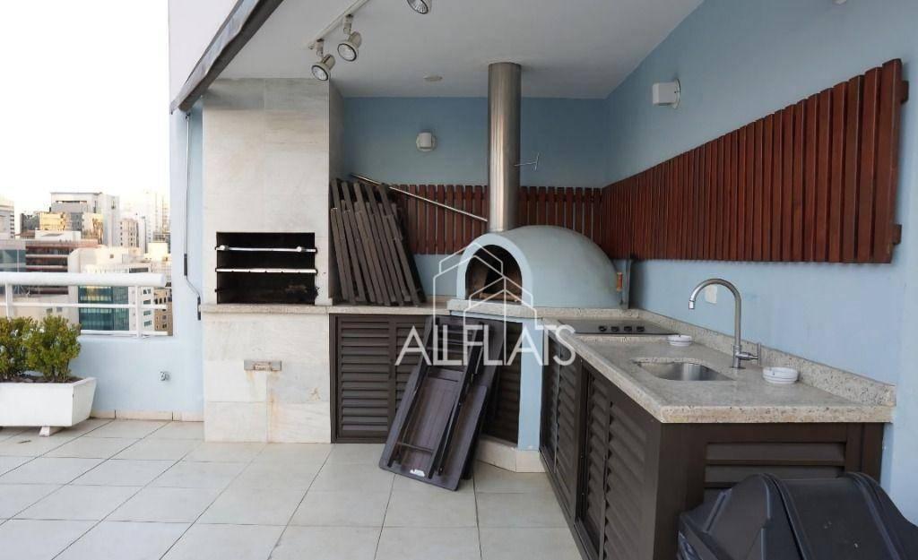 Flat com 1 dormitório, 40 m² – venda por R$ 691.000,00 ou aluguel por R$ 5.000,00/mês – Jardins – Sã