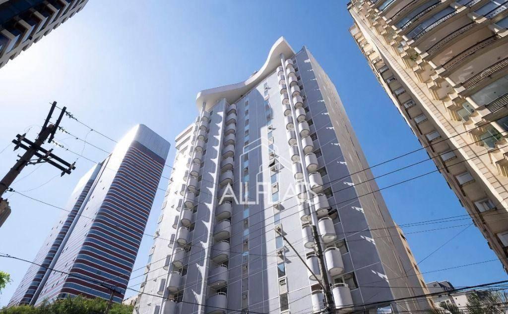 Flat com 1 dormitório, 40 m² – venda por R$ 691.000,00 ou aluguel por R$ 5.000,00/mês – Jardins – Sã