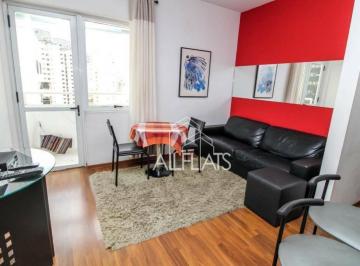 Flat com 1 dormitório, 40 m² – venda por R$ 691.000,00 ou aluguel por R$ 5.000,00/mês – Jardins – Sã