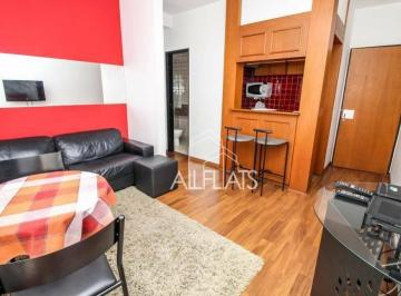 Flat com 1 dormitório, 40 m² – venda por R$ 691.000,00 ou aluguel por R$ 5.000,00/mês – Jardins – Sã