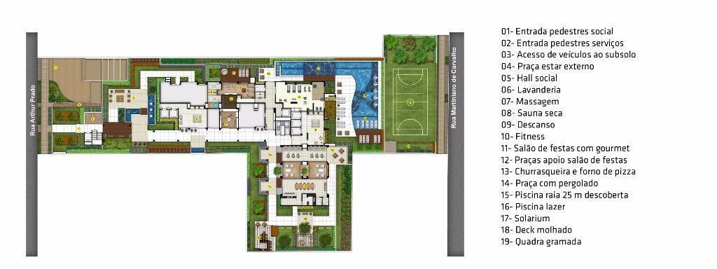 Apartamento à Venda 41m² com 1 dormitório , 1 Vaga por R$ 650.000,00 e locação por R$ 3.700,00/mês –