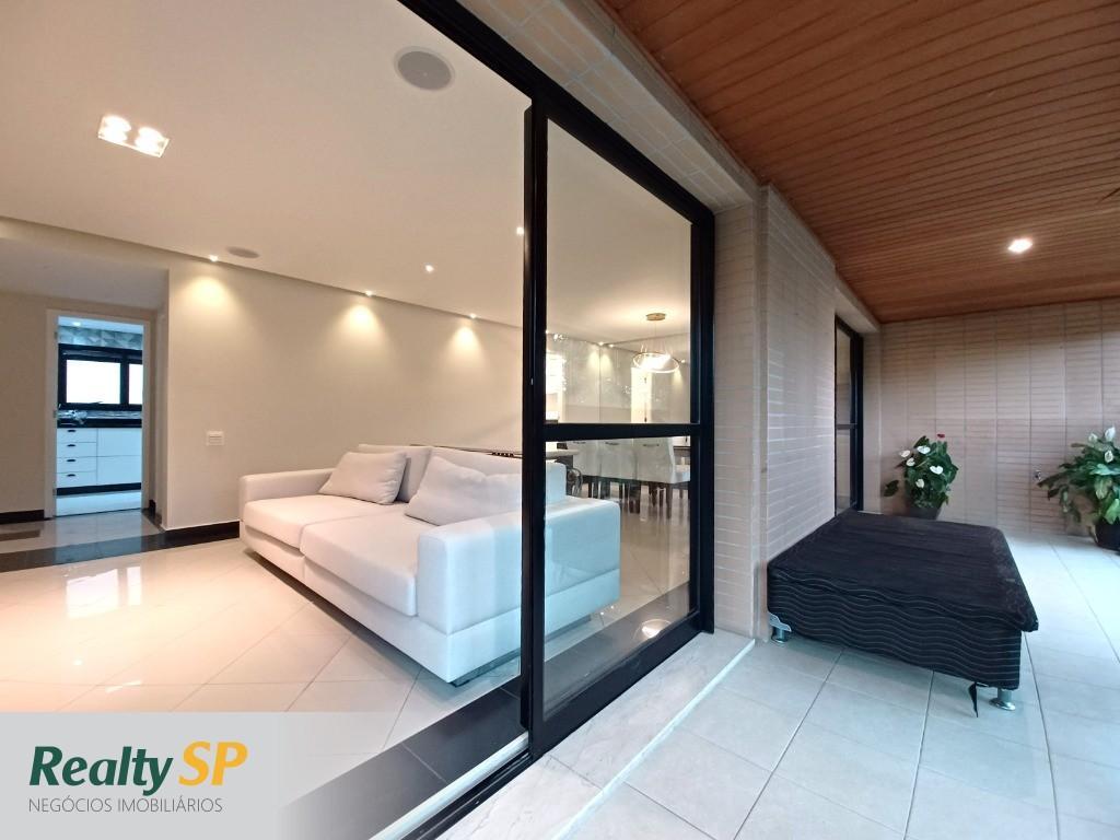 PANAMBY 160m²/SEMI MOBILIADO/TERRAÇO /4 DORMS(3 SUÍTES) MAST C.AR COND. 3 VG.