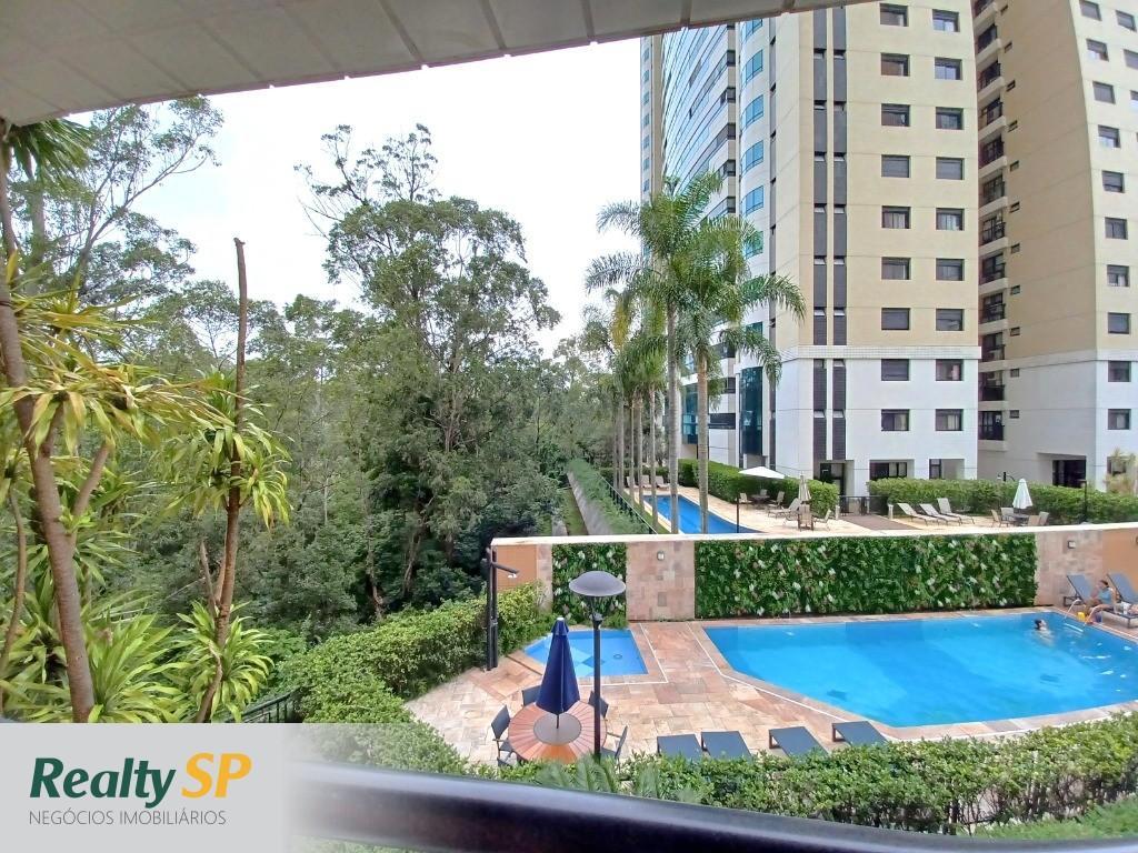 PANAMBY 160m²/SEMI MOBILIADO/TERRAÇO /4 DORMS(3 SUÍTES) MAST C.AR COND. 3 VG.