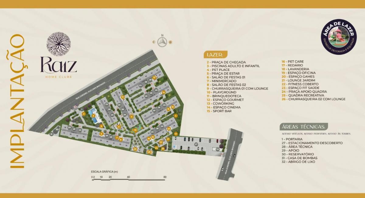 Apartamento no Limão – Jardim das Graças – Raiz Home Clube
