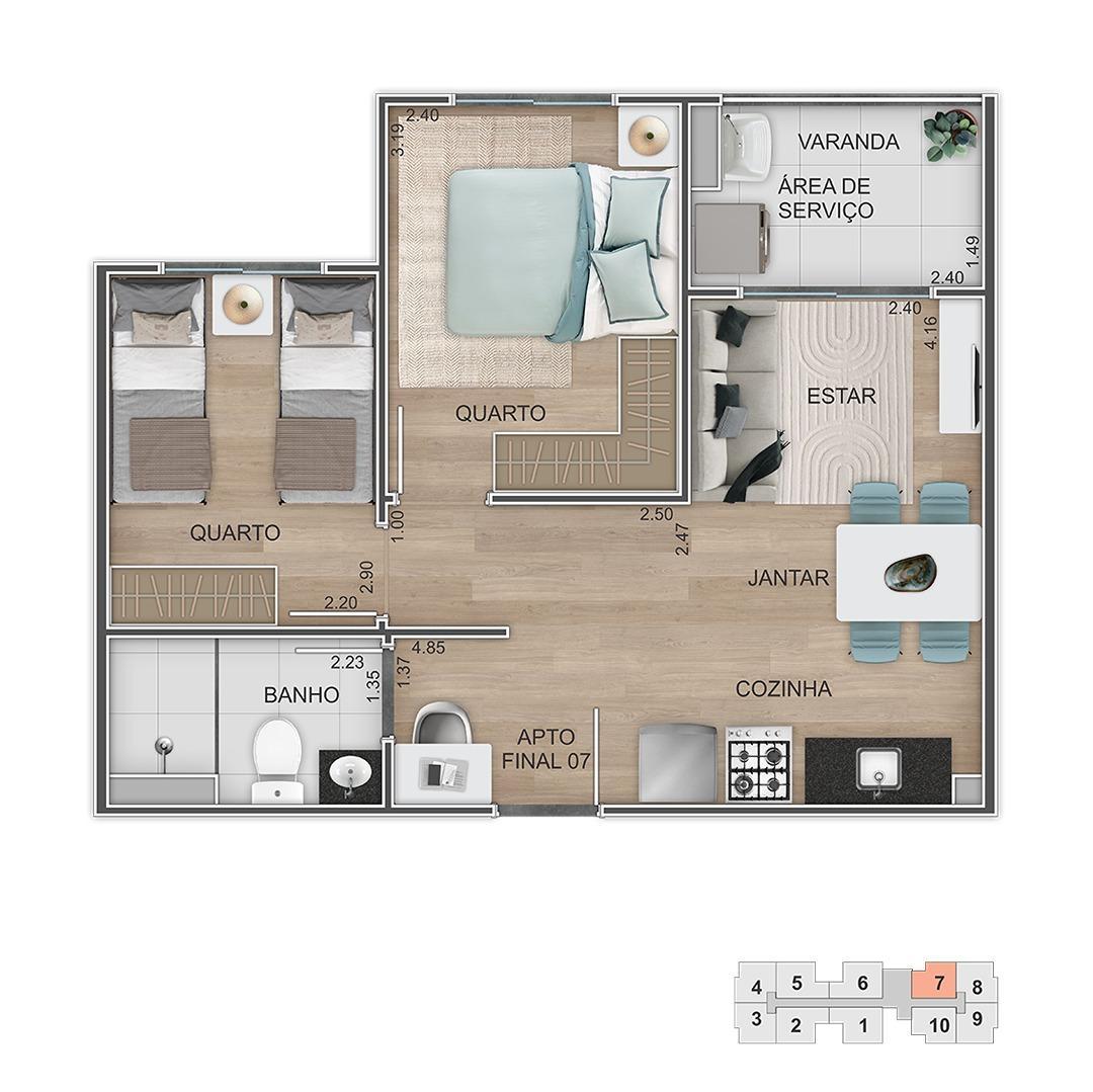 Apartamento – Origem Itaquera