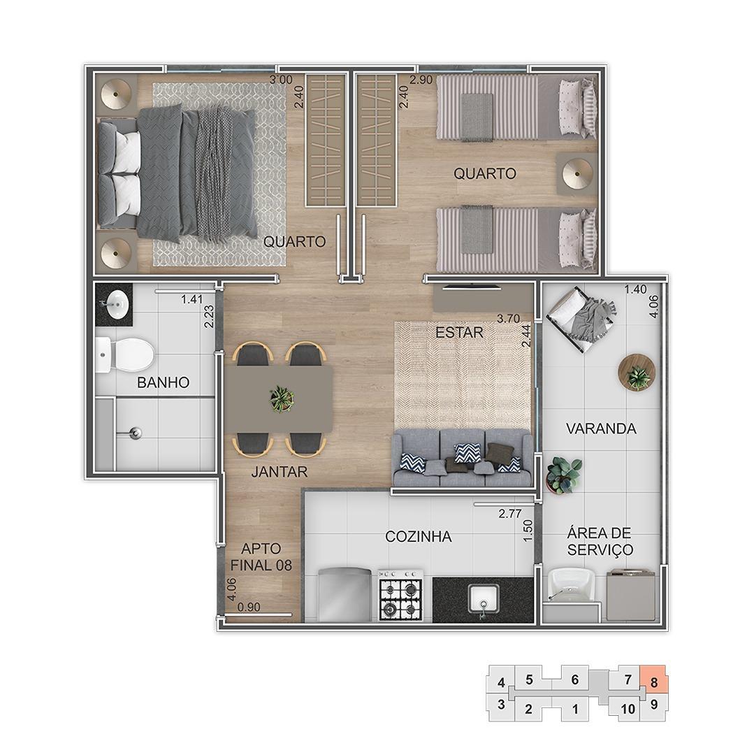 Apartamento – Origem Itaquera