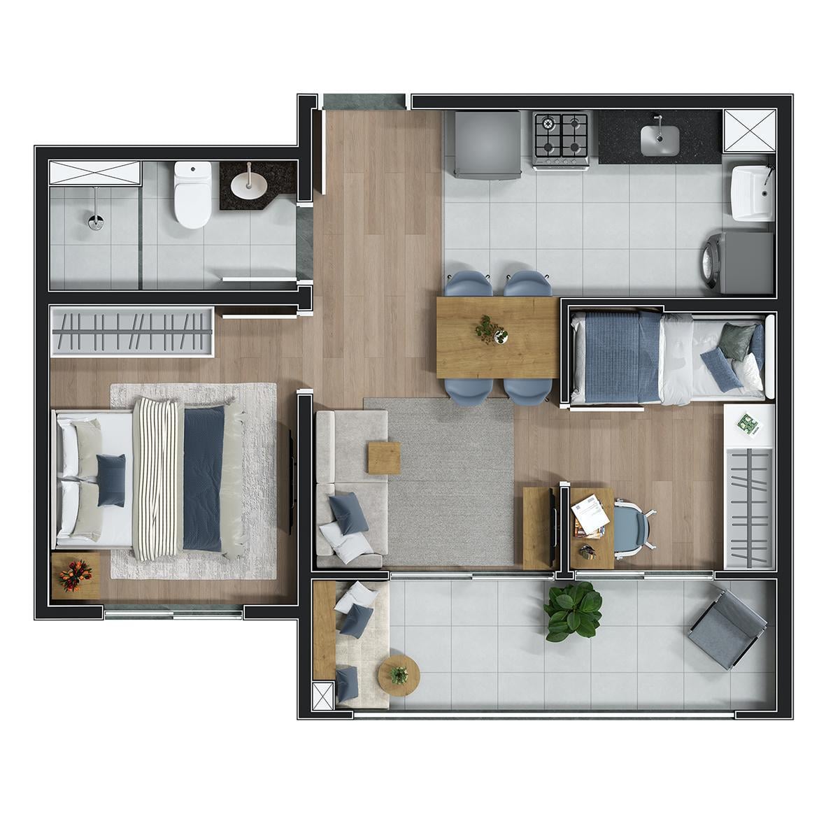 Apartamento – Vila Sílvia – Serena Residence