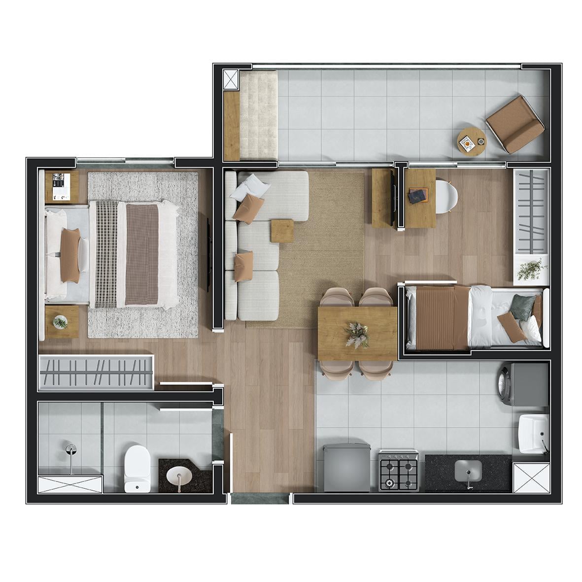 Apartamento – Vila Sílvia – Serena Residence