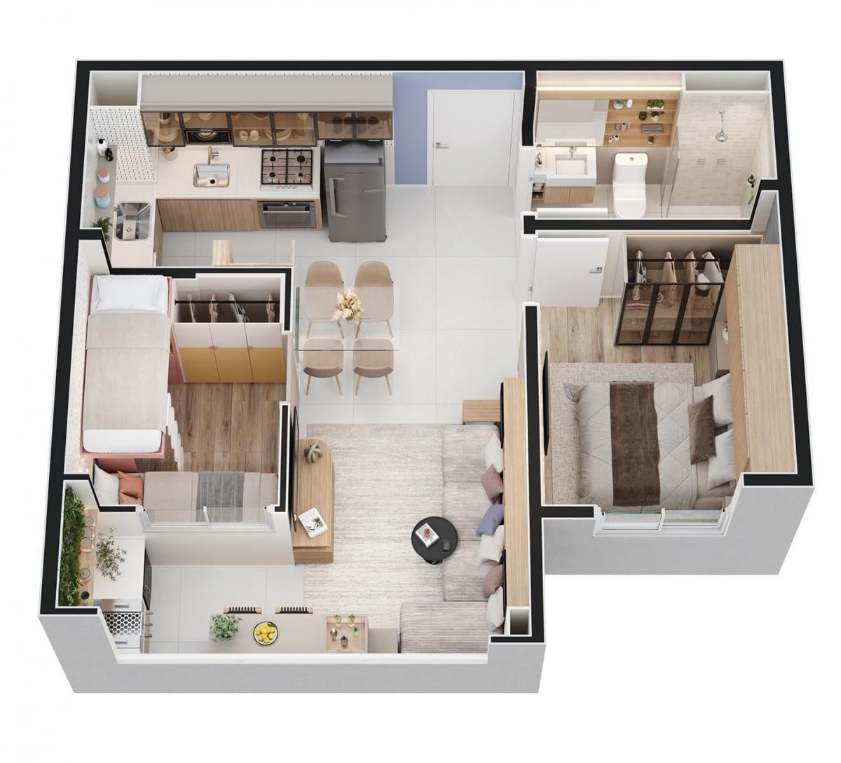 Apartamento – Vila Sílvia – Serena Residence