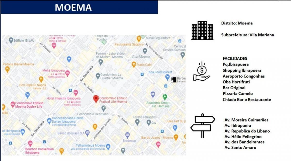Apartamento, Moema Índios – São Paulo
