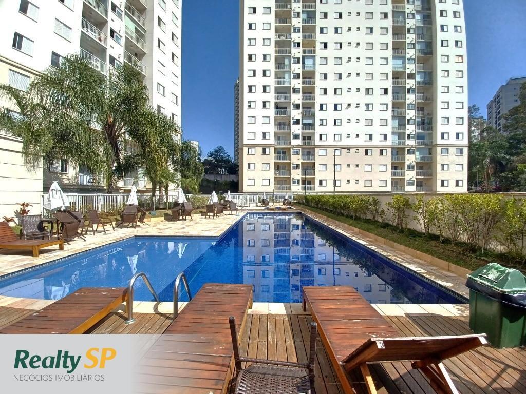 VILA ANDRADE 67m² / 3 DORM (1 SUÍTE) / TERRAÇO / 1 VAGA / LAZER COMPLETO!