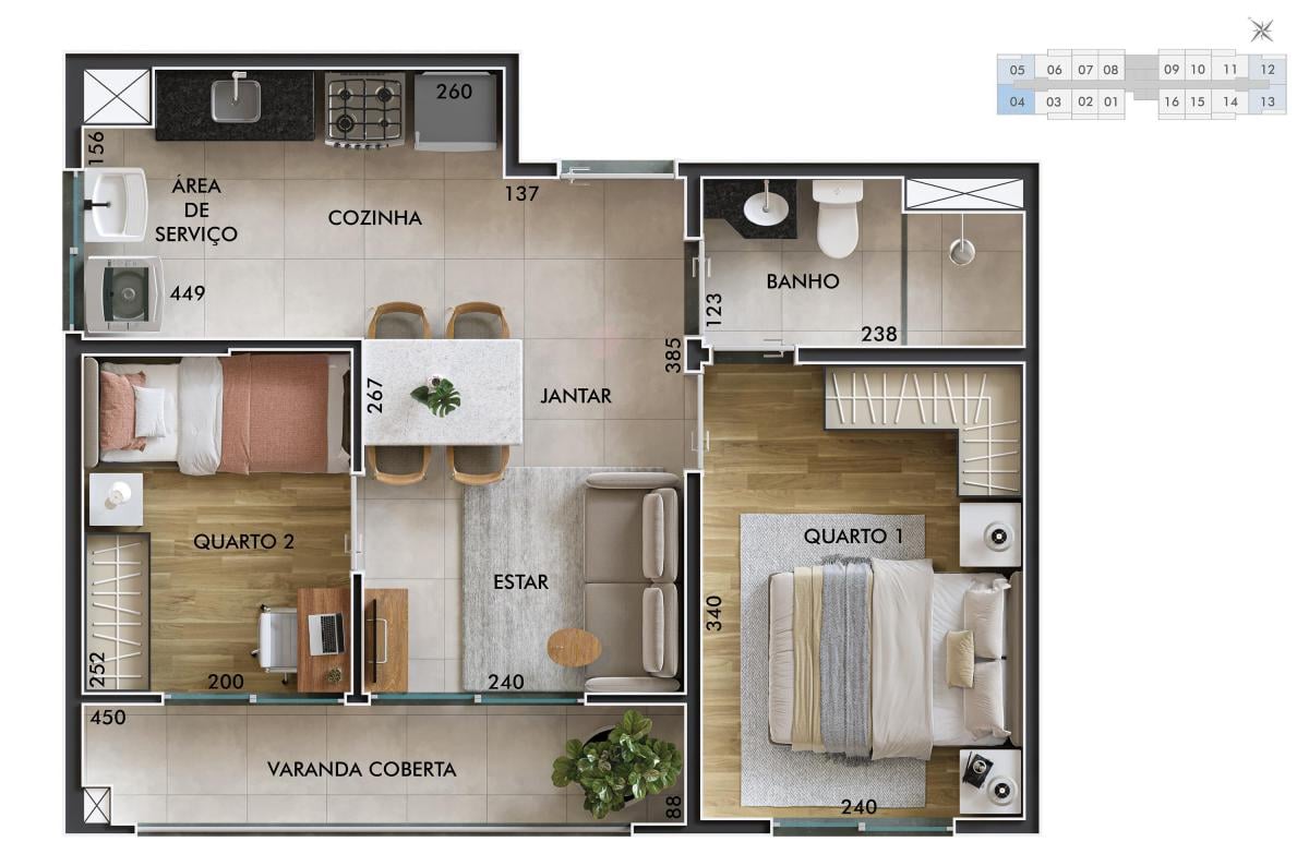 Apartamento Vila da Saúde – L1ne Praça da Árvore