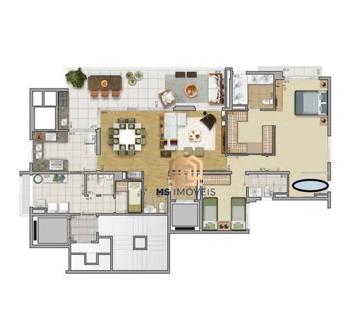 APARTAMENTO 140m² 2 Quartos sendo 2 suítes para LOCAÇÃO – Vila Mariana – São Paulo/SP