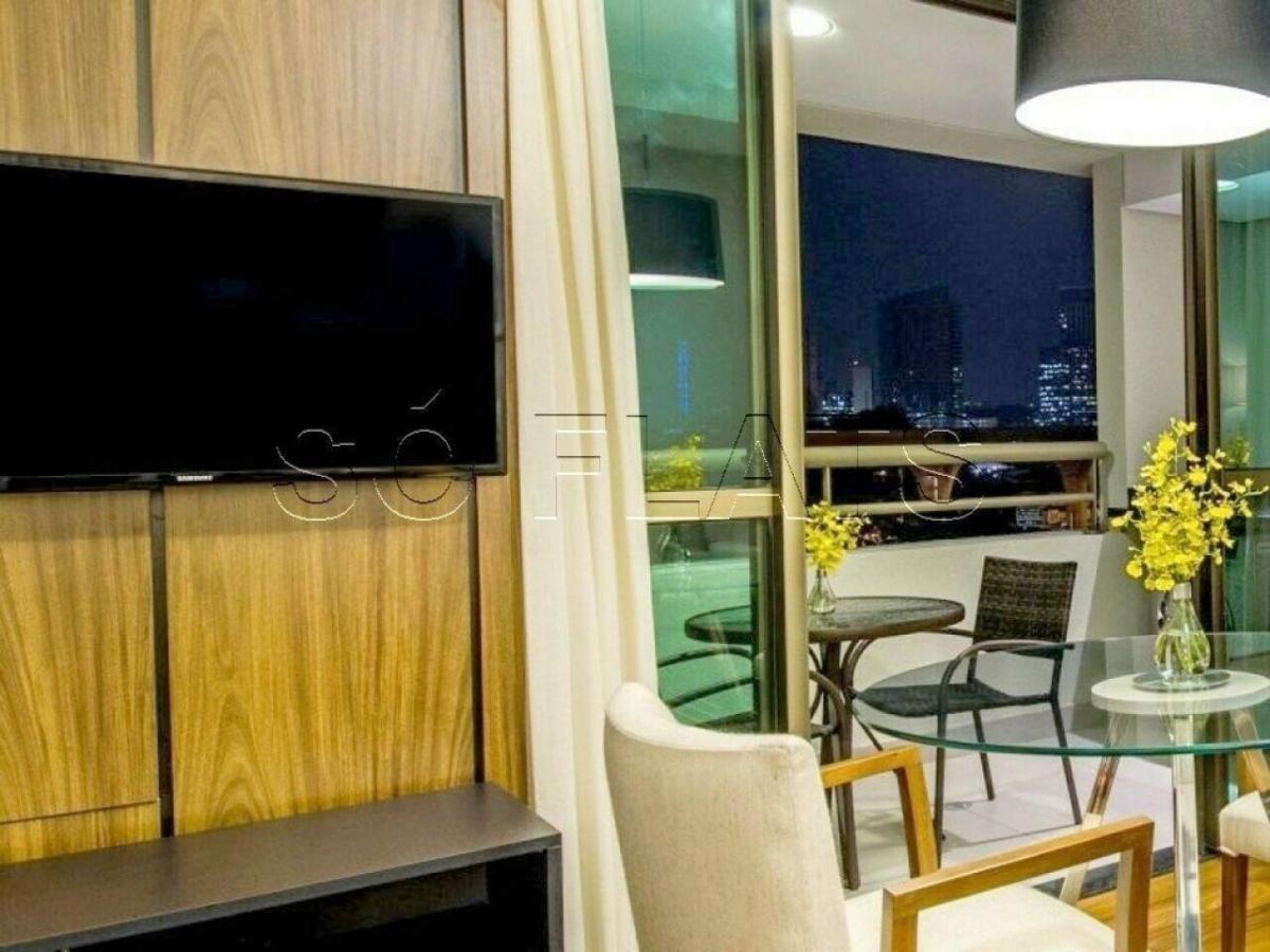 Flat Veranda Berrini 65m² 2 dormitórios 1 vaga disponível para locação no Brooklin