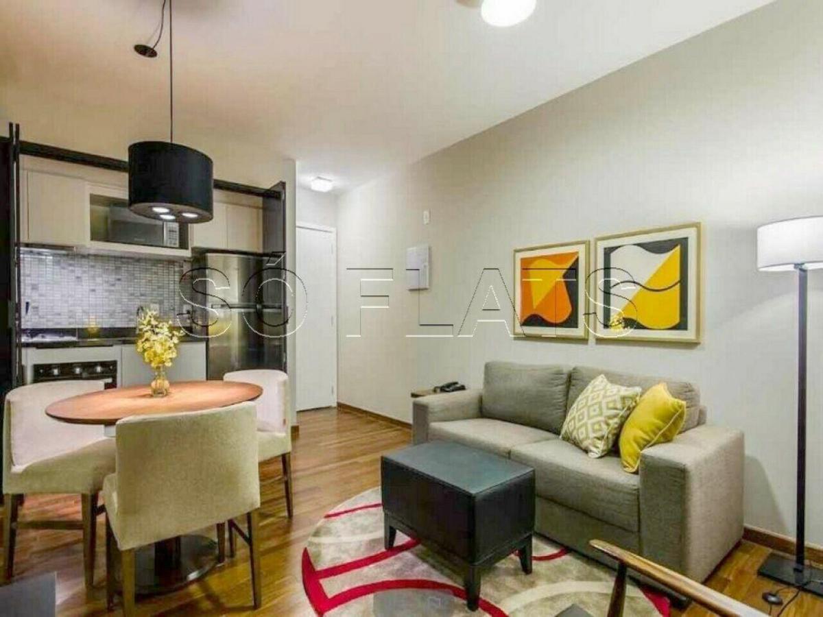 Flat Veranda Berrini 65m² 2 dormitórios 1 vaga disponível para locação no Brooklin