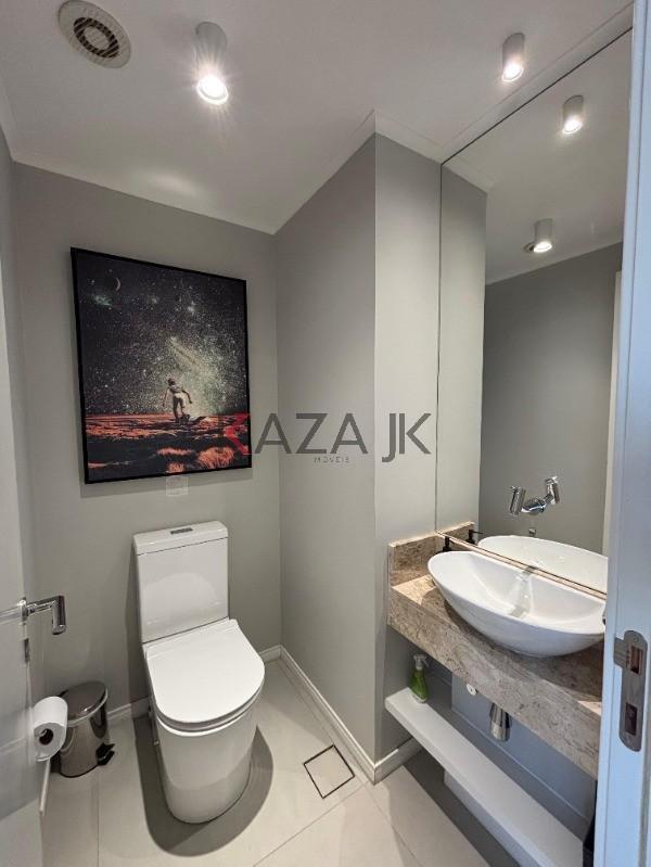 Apartamento à venda no Brooklin Paulista, São Paulo-SP: 1 suíte, 1 sala, 2 banheiros, 1 vaga de gar