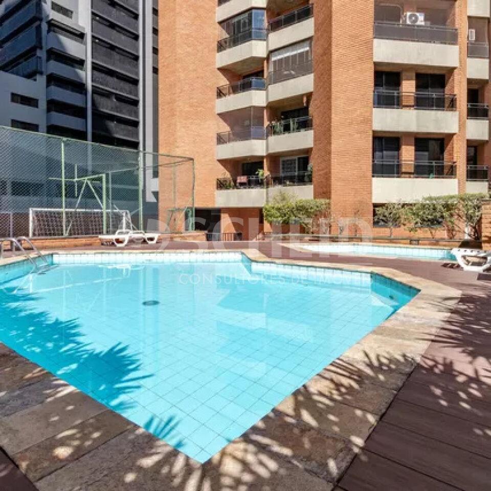 Apartamento para locação no Brooklin, com 3 quartoss e 2 vagas.