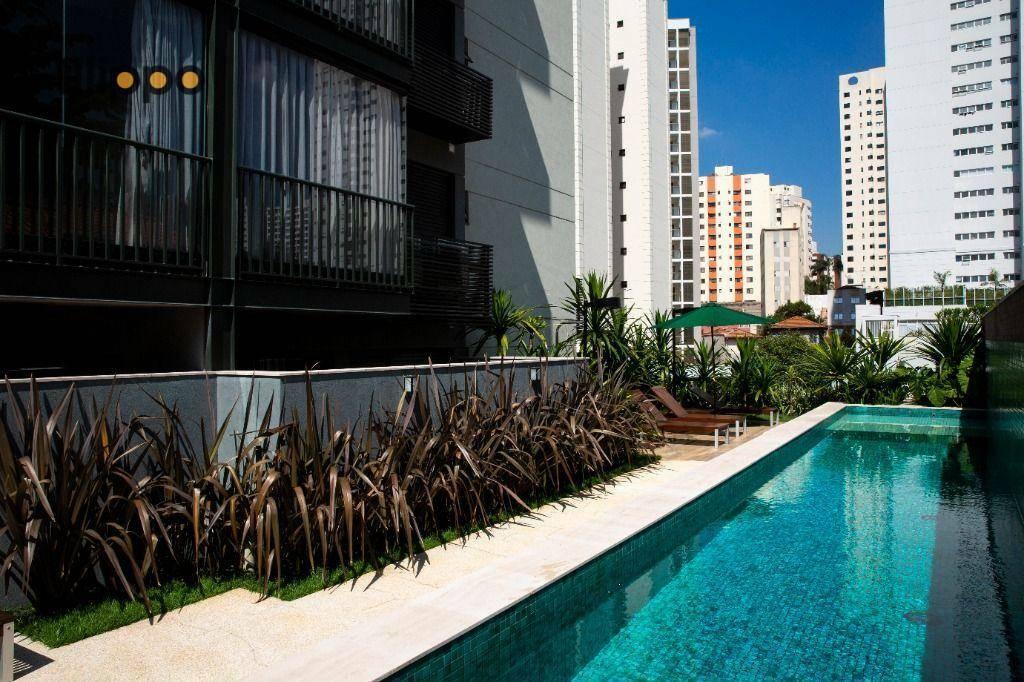 Apartamento com 1 dormitório para alugar, 31 m² por R$ 3.990,00/mês – Vila Mariana – São Paulo/SP