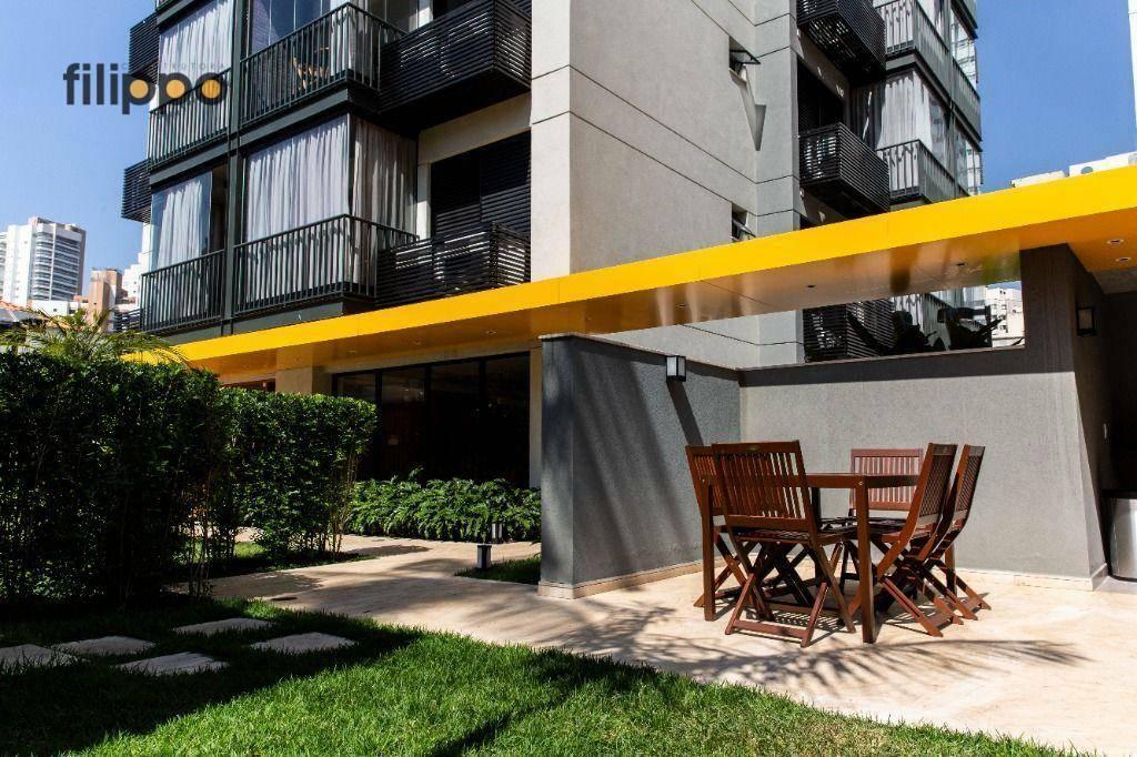 Apartamento com 1 dormitório para alugar, 31 m² por R$ 3.990,00/mês – Vila Mariana – São Paulo/SP