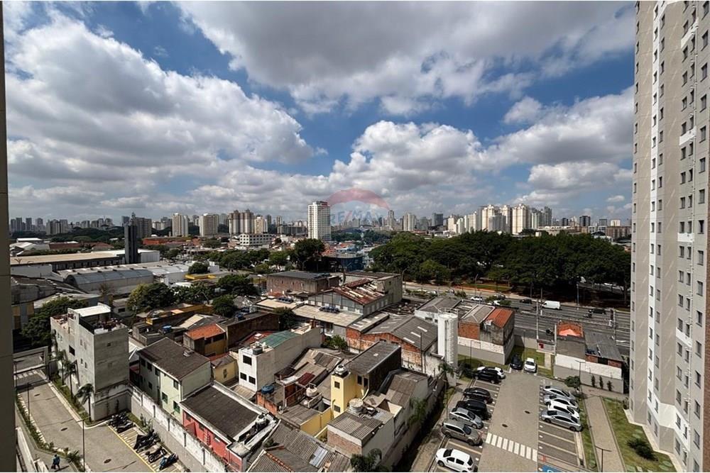 Apartamento para locação na Mooca, 30 metros, 1 quarto, sala, área de serviço e 1 banheiro