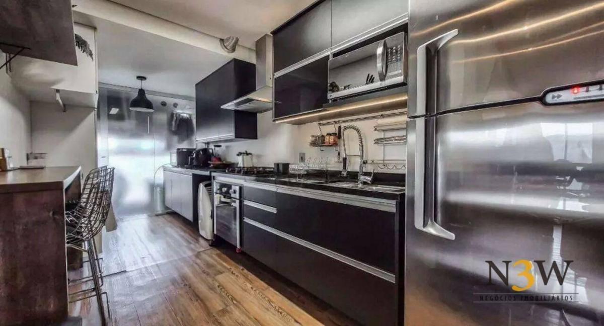 Apartamento à venda na Vila Leopoldina São Paulo SP com 1 dormitório, 1 suíte, 1 vaga de garagem e 7