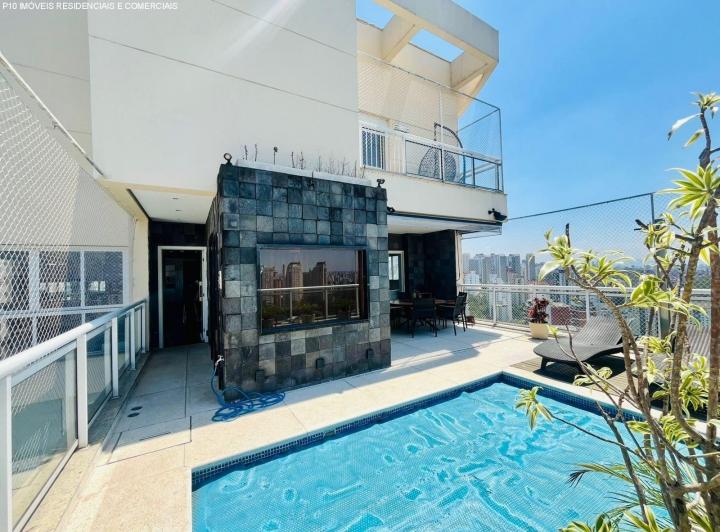 Cobertura Duplex com 4 suítes 4 vagas a venda no Panamby