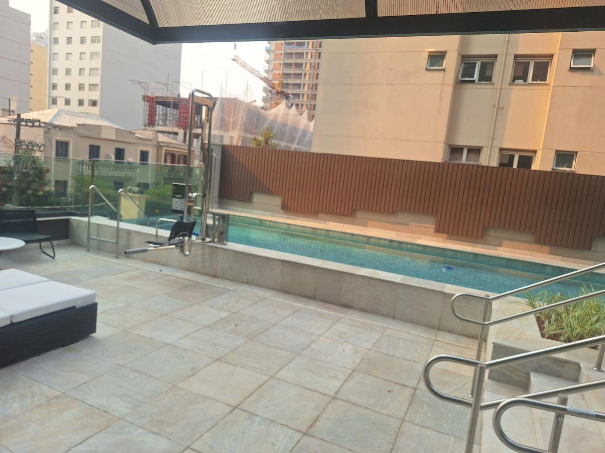 Apartamento com 28 m² e 1 quarto à venda e aluguel em Perdizes