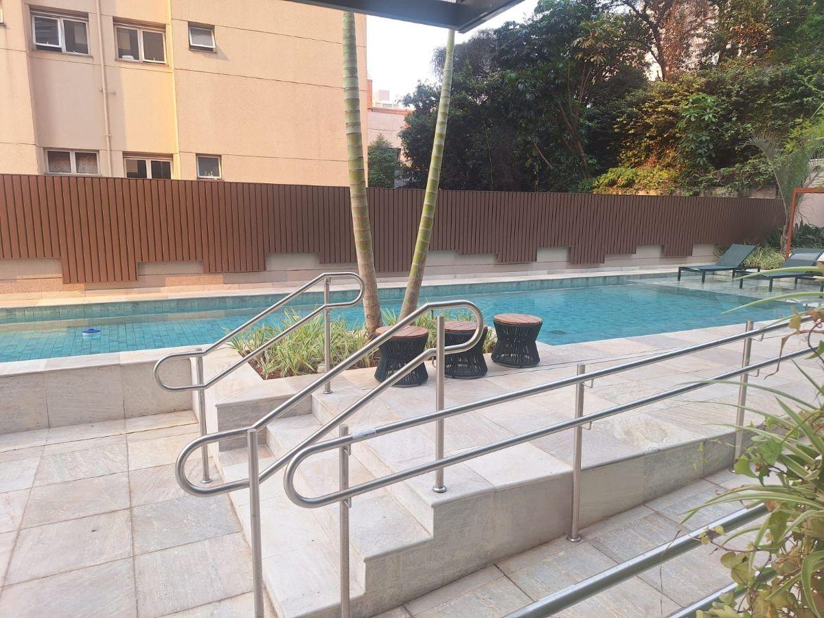 Apartamento com 28 m² e 1 quarto à venda e aluguel em Perdizes