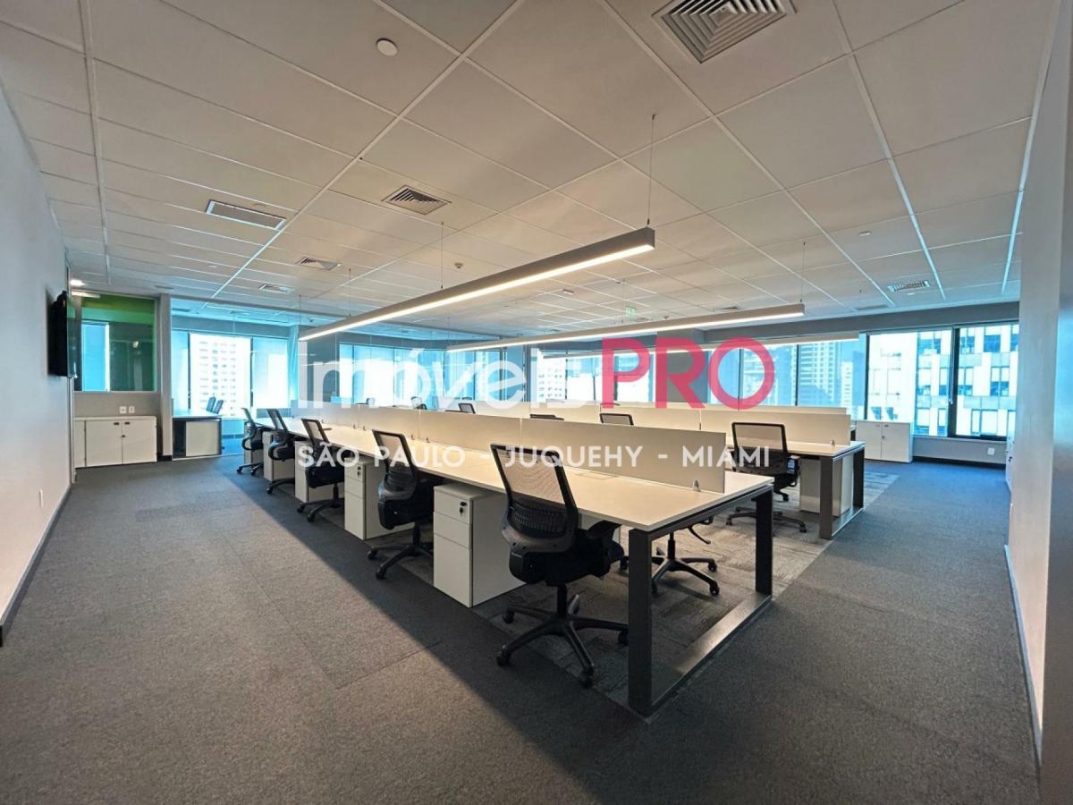Laje Corporativa em prédio AA na Faria Lima | 1100 m² no Itaim Bibi