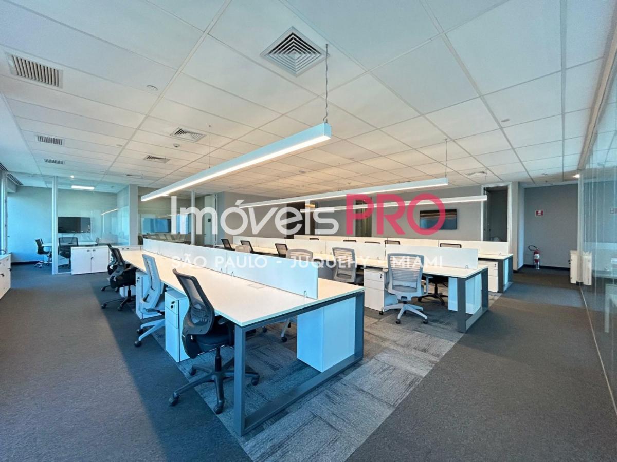 Laje Corporativa em prédio AA na Faria Lima | 1100 m² no Itaim Bibi