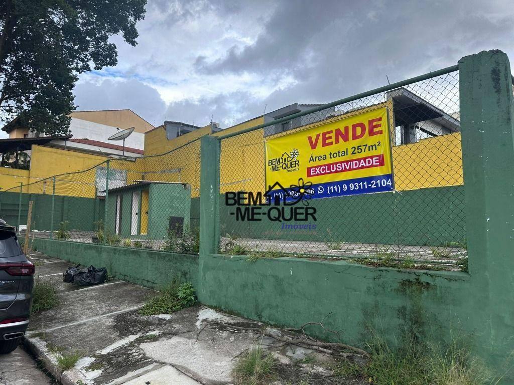 Terreno ESQUINA – AVENIDA COMERCIAL à venda, 257 m² por R$ 980000- Jardim Íris – São Paulo/SP