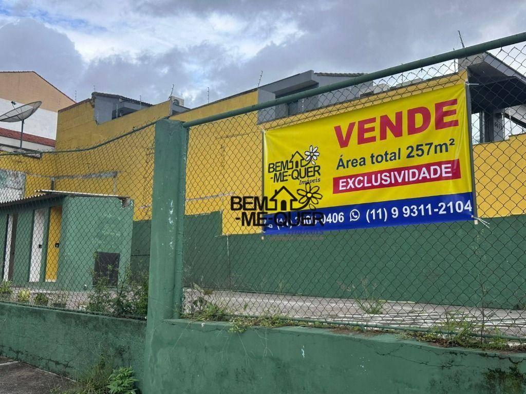 Terreno ESQUINA – AVENIDA COMERCIAL à venda, 257 m² por R$ 980000- Jardim Íris – São Paulo/SP