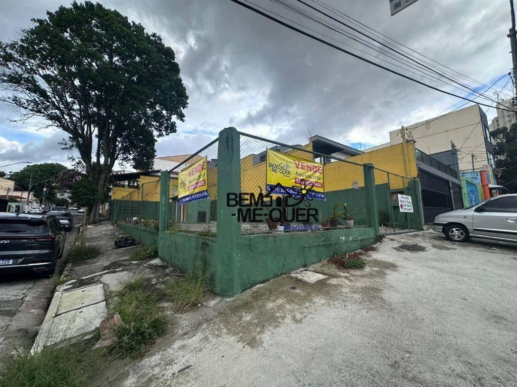 Terreno ESQUINA – AVENIDA COMERCIAL à venda, 257 m² por R$ 980000- Jardim Íris – São Paulo/SP
