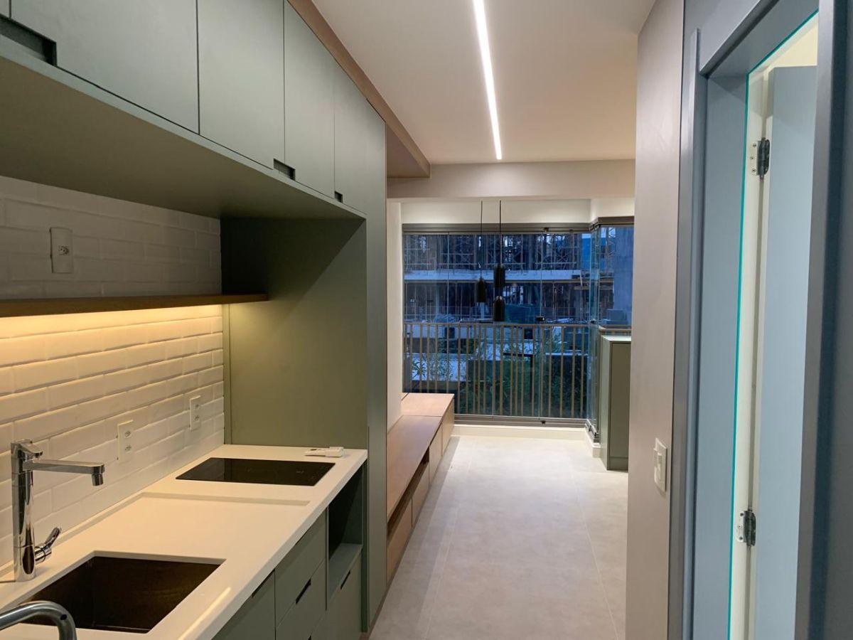 Studio na Vila Madalena, aluga, MOBILIADO, 27m² a passos da Estação do Metrô, São Paulo – SP