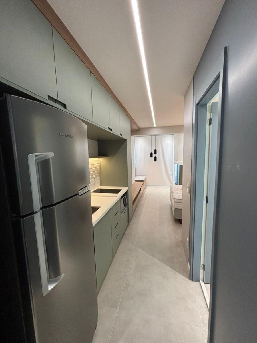 Studio na Vila Madalena, aluga, MOBILIADO, 27m² a passos da Estação do Metrô, São Paulo – SP