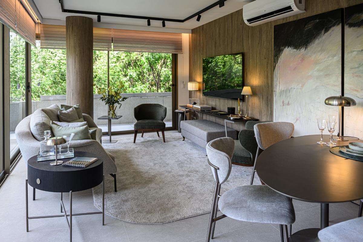 Versátil studio para venda em Higienópolis com 2 quartos, sendo 1 suíte , 92m²