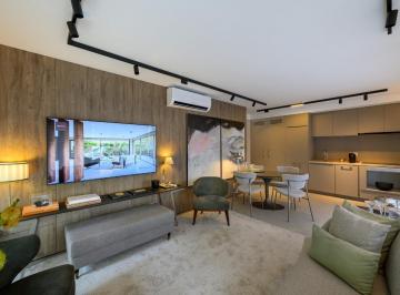 Versátil studio para venda em Higienópolis com 2 quartos, sendo 1 suíte , 92m²