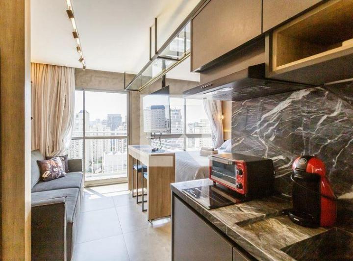 Casa à Venda – Vila Olímpia, 1 Quarto, 27 m² – São Paulo